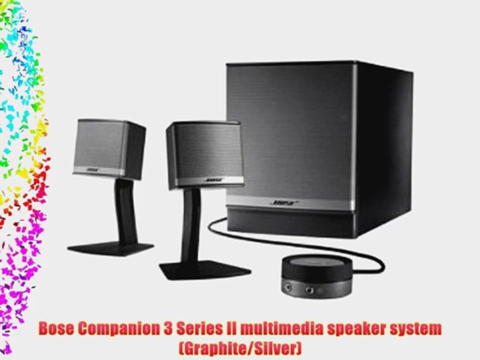 Bose pc store speakers companion 3