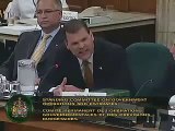 Minister of Transport Baird's angry outburst brings chaos to committee