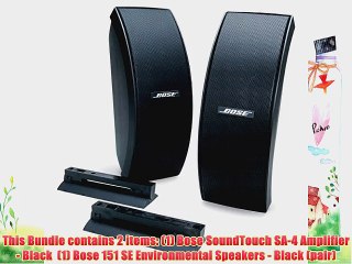Bose SoundTouch 151 SE Outdoor Speaker System - Black