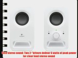 Logitech Multimedia Speakers Z150 with Stereo Sound for Multiple Devices White