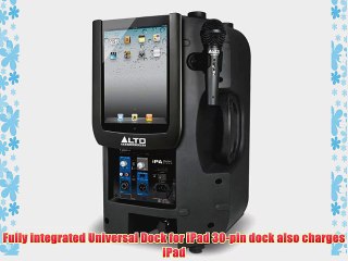 Alto Professional iPA Music System Powered Speaker Cabinet Black