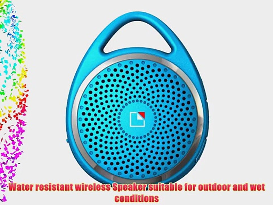Whitelabel SoundDew Wireless Water Resistant Shower Speaker Waterproof Bluetooth Speaker with