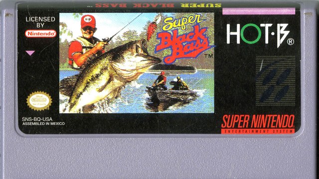 CGR Undertow - SUPER BLACK BASS review for Super Nintendo