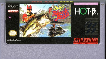 CGR Undertow - SUPER BLACK BASS review for Super Nintendo