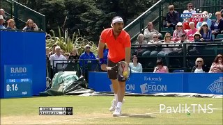 David Ferrer vs Marcos Baghdatis - Nottingham 2015 Highlights