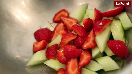 Le concombre melba d'Alain Passard