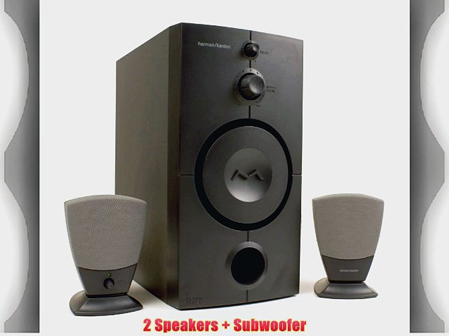 Vaak gesproken lading kleding stof Harmon Kardon HK395 Dell 7E840 3-Piece Speakers - video Dailymotion