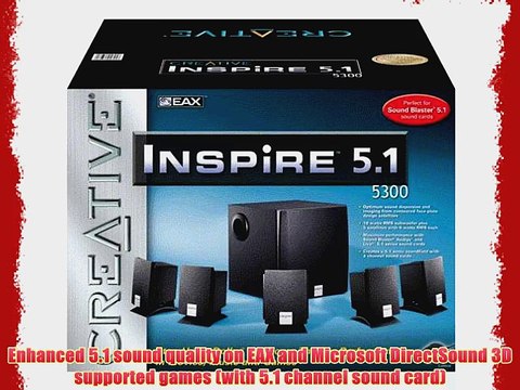 Creative Labs 5300 Inspire 5.1 Computer Speakers
