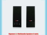 Gigaware 2.1 Multimedia Speakers 8 watts