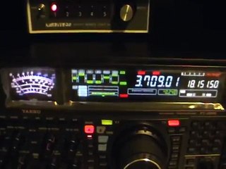 Yaesu FT-2000 vs FT-1000mp on 80m qso