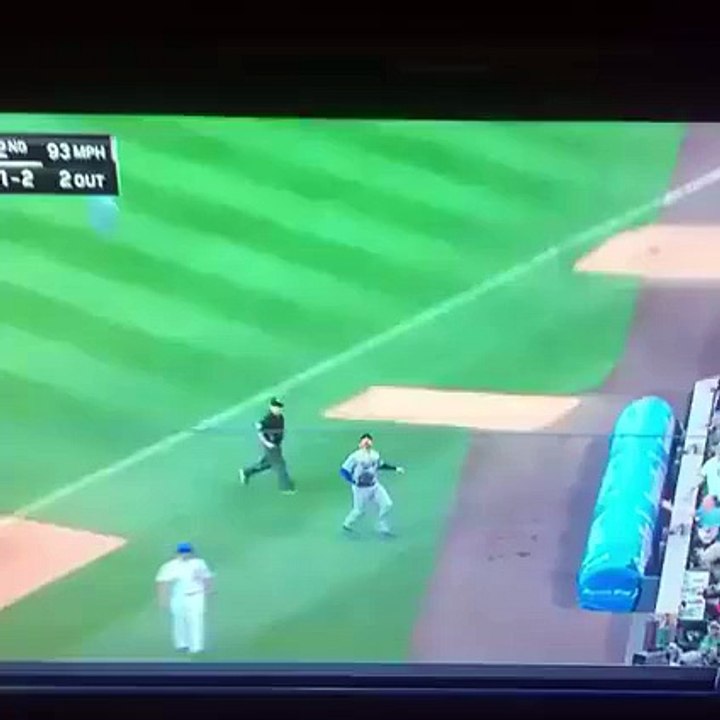 Amazing catch