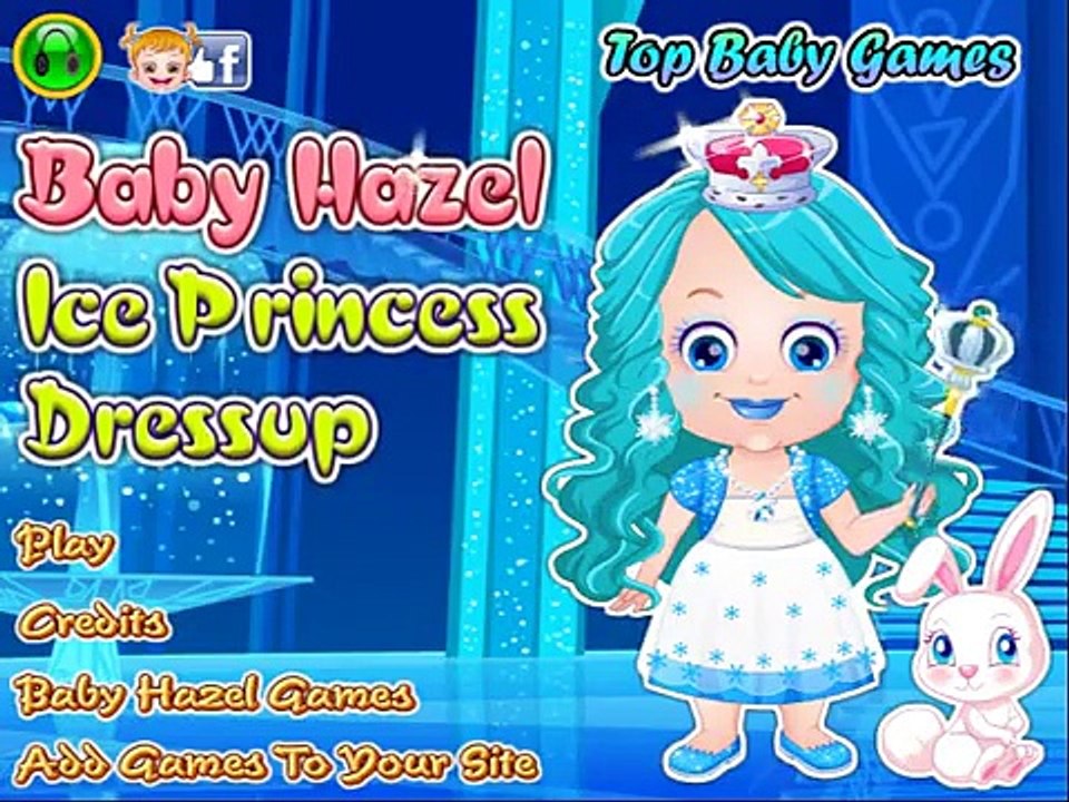 Baby Hazel | Ice Princess Dressup | Super Cartoons Disney Network
