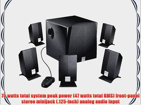 Creative Labs Inspire 5200 5.1 Computer Speakers (6-Speaker Black)