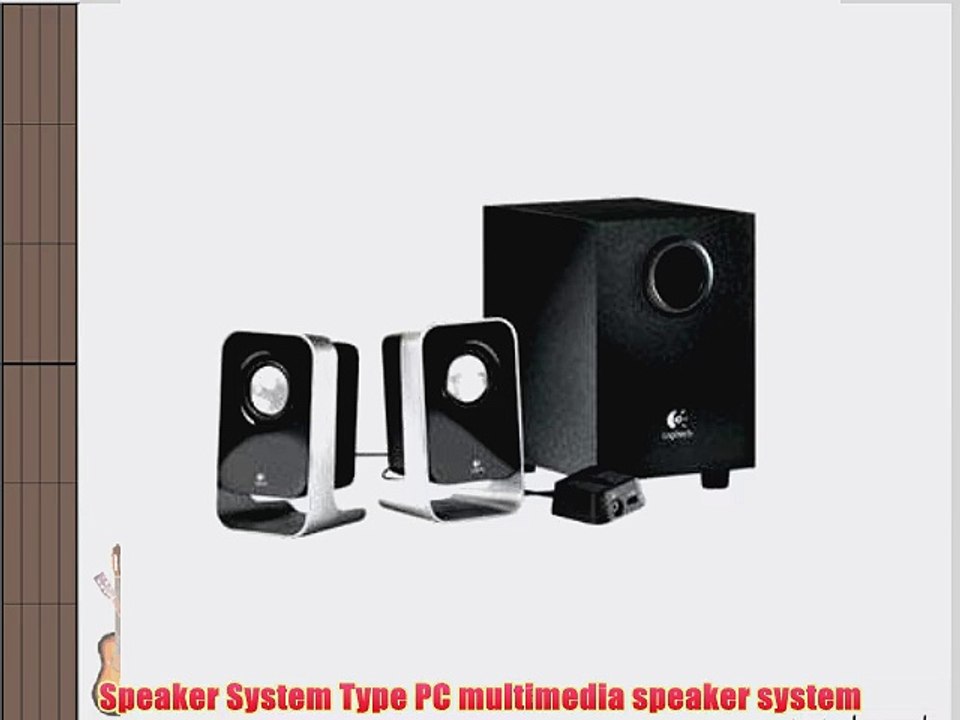 Logitech Ls21 2.1 Stereo Speaker System 2 X Satellite Speaker 1.5 Watt 4 Ohm Wired Integrated