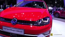 2016 Volkswagen Golf SportWagen Alltrack - Exterior and Interior Walkaround - 2015 NY Auto Show