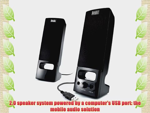 Hercules XPS 2.0 35 USB Multimedia Speakers