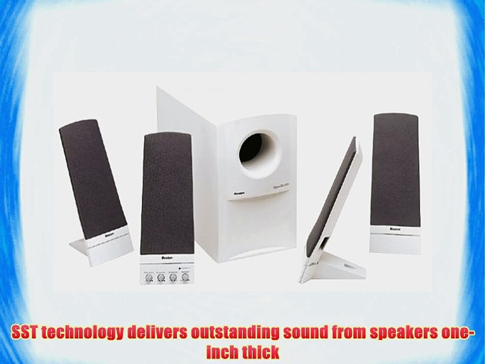 Boston Acoustics BA7500RUS Digital 5.1 Computer Speaker System (White)