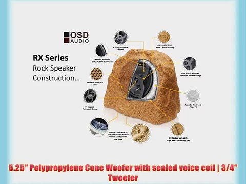 osd audio rx550 outdoor rock speakers