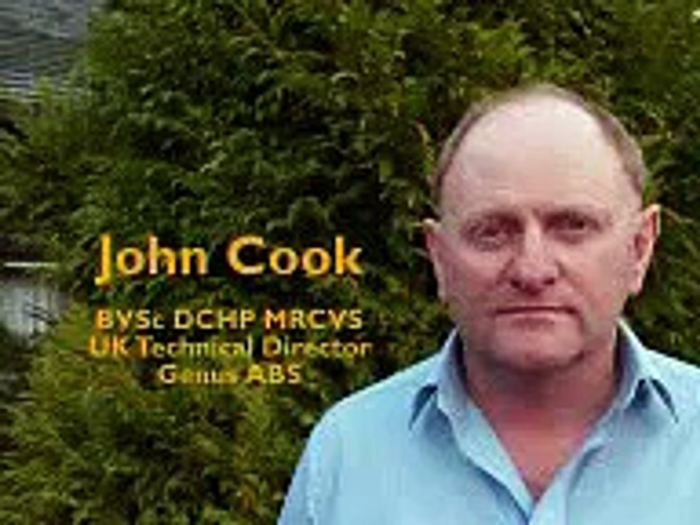 ⁣John Cook  - Veterinary Surgeon