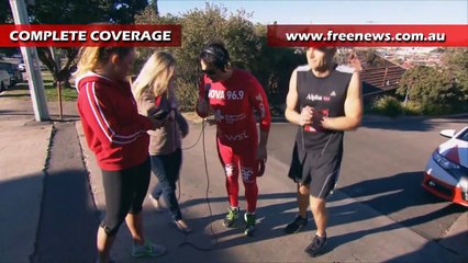 Dr Chris Brown from Bondi Vet sets new City2Surf record