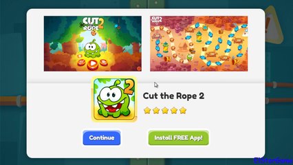 Cut the Rope Time Travel  [The Middle Ages] Walkthrough