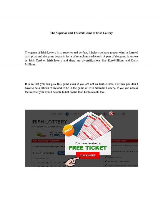 Irish Lottery