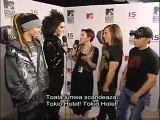 MTV Romania Interviu Tokio Hotel pentru Romania a Music video