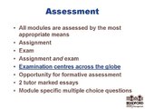 Assessment on the Distance Learning MBA - Bradford University School of Management