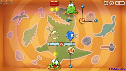 Cut the Rope Time Travel  Level 6-3 [The Stone Age]