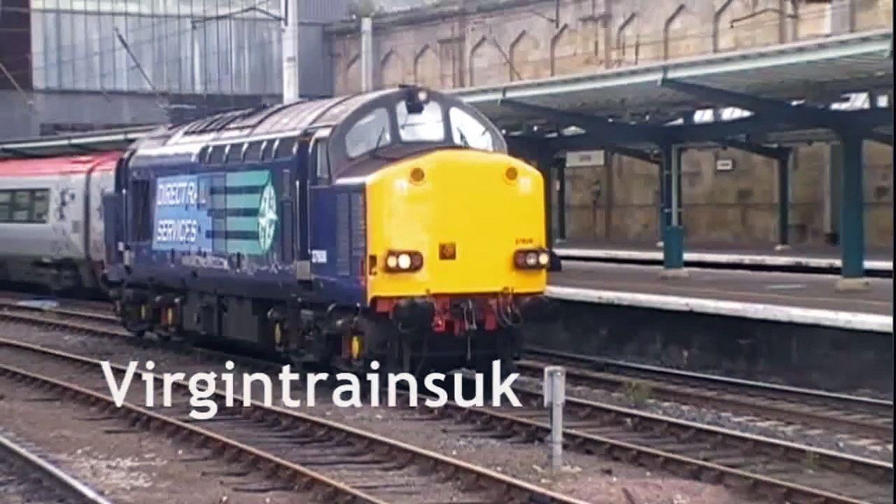 Cab of the Virgin Trains Class 390 PENDOLINO EMU at Manchester Piccadilly with Horn.