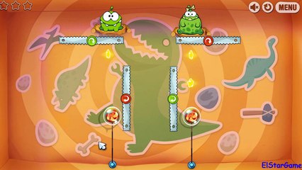 Cut the Rope Time Travel  Level 6-4 [The Stone Age]