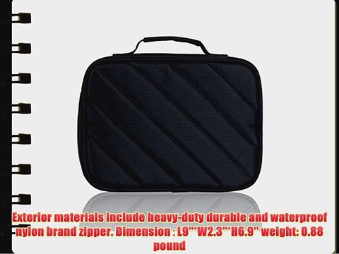 Mygreen Portable Electronic Accessories Travel Organizer Case/hard Drive Bag/ Cable Organizer