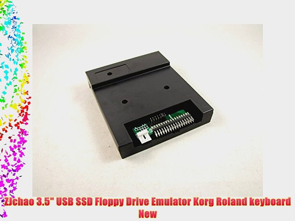 ZJchao 3.5 USB SSD Floppy Drive Emulator Korg Roland keyboard New