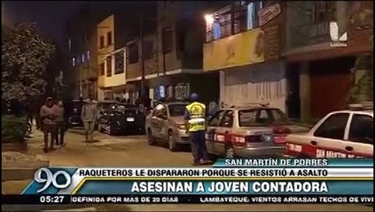 下载视频: Jóvenes murieron baleados durante asaltos en San Martín de Porres y Breña [Videos]