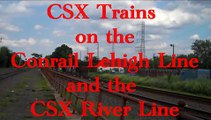 CSX Stealth C40-8 and other CSX Trains in New Jersey