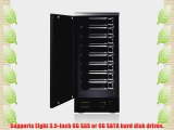 Sans Digital TowerRAID 8 Bay 6G SAS/SATA RAID 5 Storage Enclosure with 6G PCIe 2.0 x8 Card