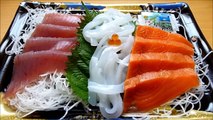 [ Japanese cuisine ] Eating Sashimi  Japanese food  Raw seafood  Washoku