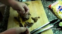 Pasta (Cavatelli) with Mushrooms and Duck - NoRecipeRequired.com