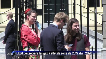 Pays-Bas: la justice ordonne à l'Etat de réduire ses émissions