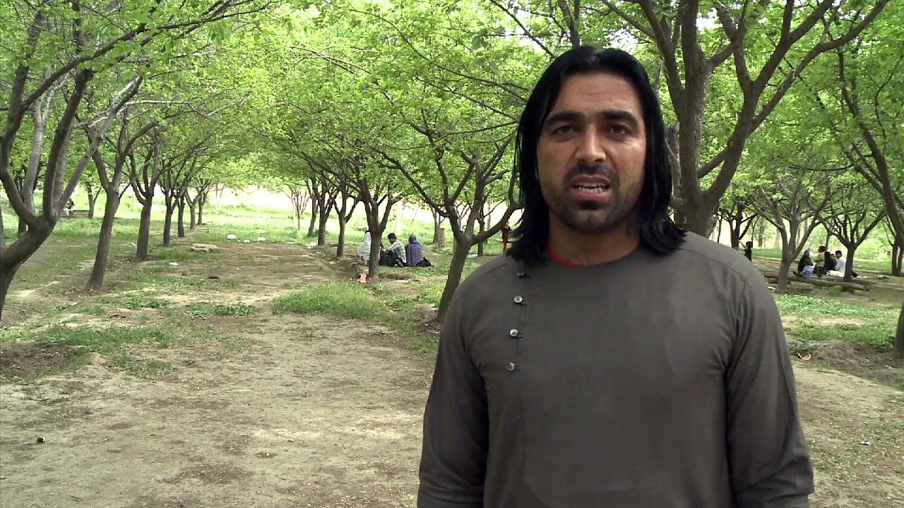 Grüne oase in kabul: der babur-park