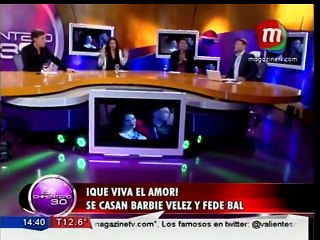 ¿Se casan Fede Bal y Barby Vélez
