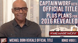 NEW STAR TREK: CAPTAIN WORF Details w/Michael Dorn: The Official Title Is...