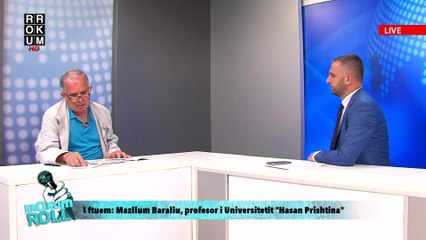 RROKUM ROLL- Mazllum Baraliu, profesor i Universitetit "Hasan Prishtina"