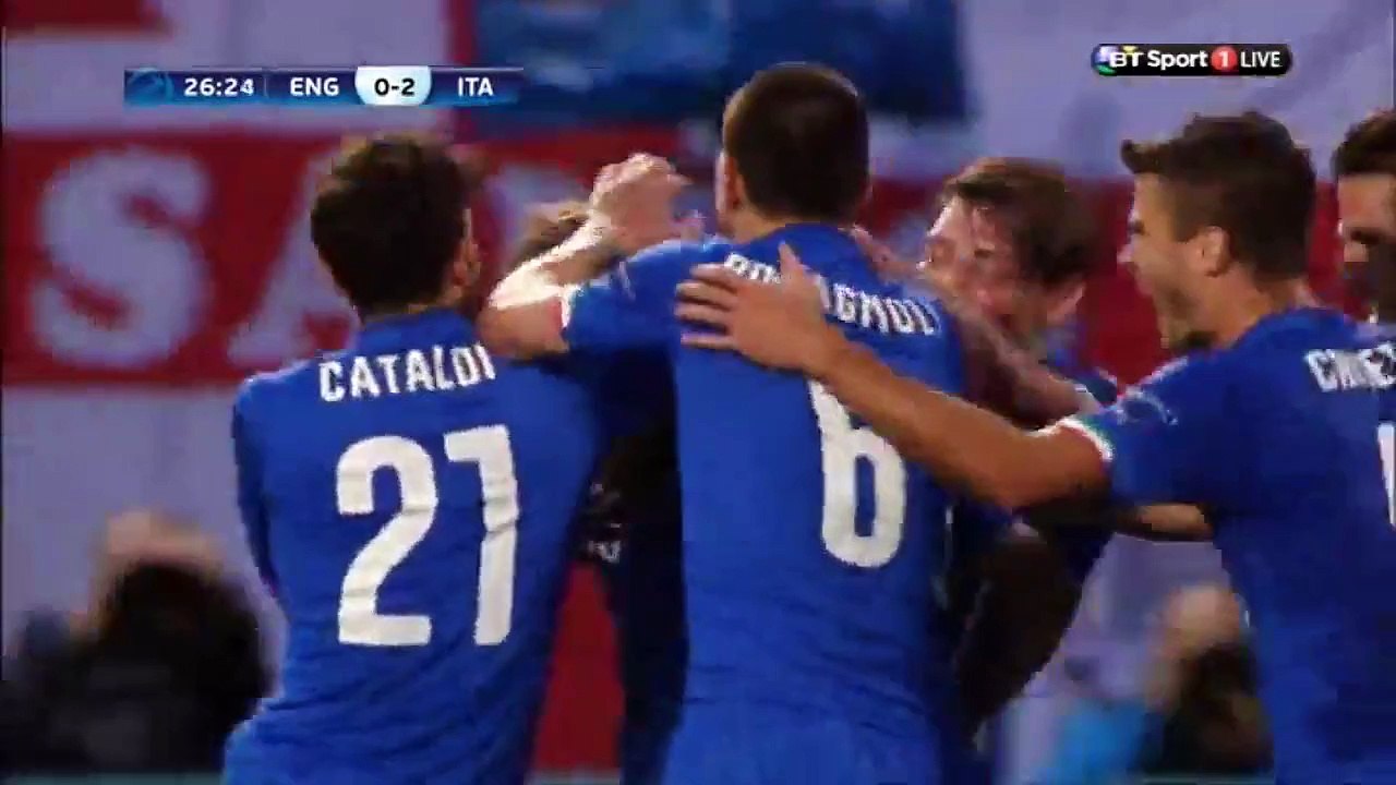 Marco Benassi 0:2 | England v. Italy 24.06.2015 Euro U21 Championship
