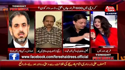Faisal Raza Abidi Karachi Ke Liye Pakistani Awam par baras Pade