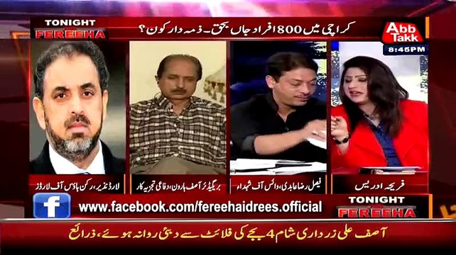 Faisal Raza Abidi Karachi Ke Liye Pakistani Awam par baras Pade
