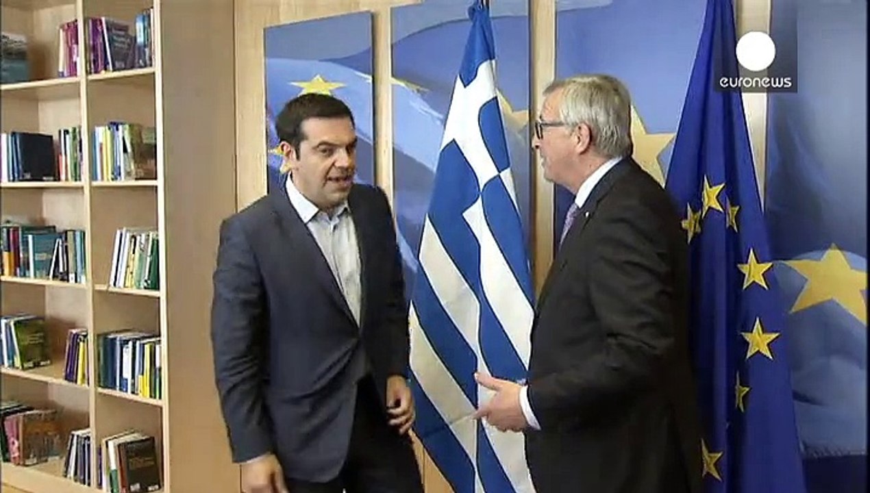 Letzte Chance auf Einigung: Tsipras trifft Gläubiger-Spitzen in Brüssel