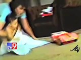 Tv9 Gujarat  -  A woman breast feeding a calf