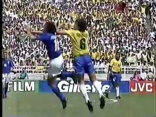 Brasil x Itália - Final Copa 94 - 2 tempo prorrogação - 1994