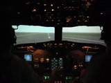 737-400 Engine Fire on Takeoff (Sim)